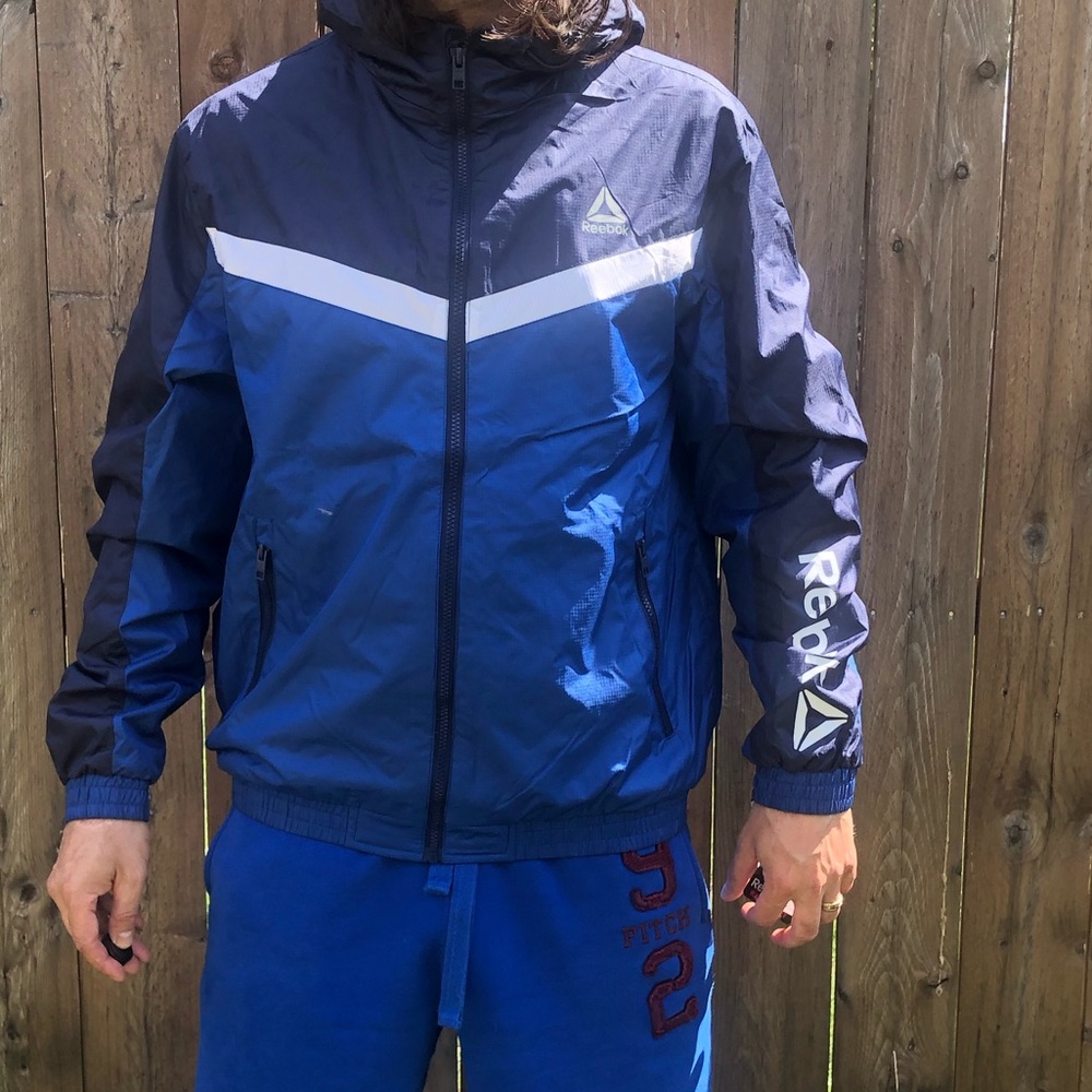 Sold ✅Reebok Rain Jacket ,Windbreakers size:Large - Picture 9 of 13